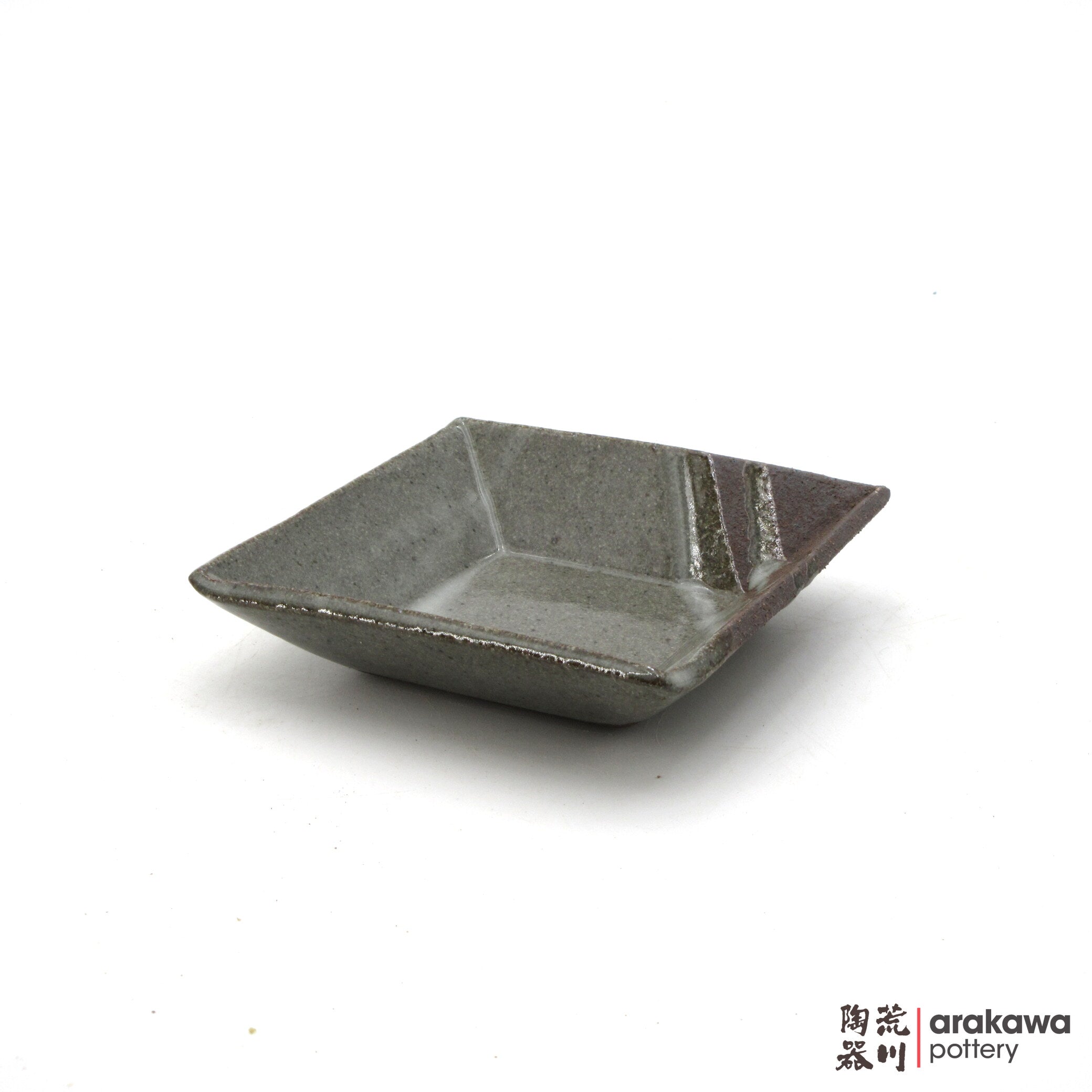 Handmade Dinnerware Square Dish (M) Side Dish 1216-148 made by Thomas Arakawa and Kathy Lee-Arakawa at Arakawa Pottery