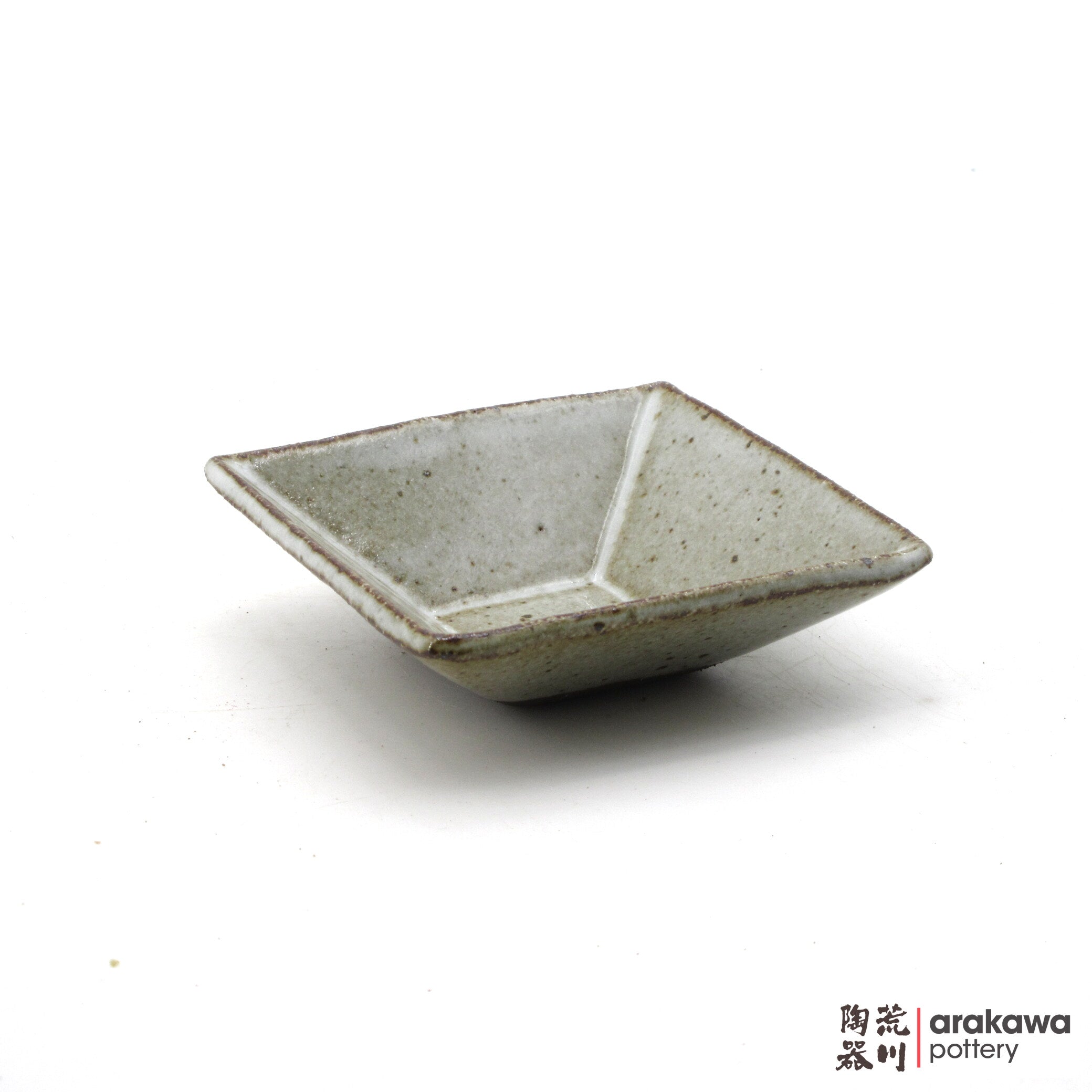 Handmade Dinnerware Square Dish (S) Soy Sauce  1216-152 made by Thomas Arakawa and Kathy Lee-Arakawa at Arakawa Pottery