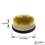 Kenzan Heavy: 3.5” Brass Heavy Kenzan with Rubber Ring 2000-008