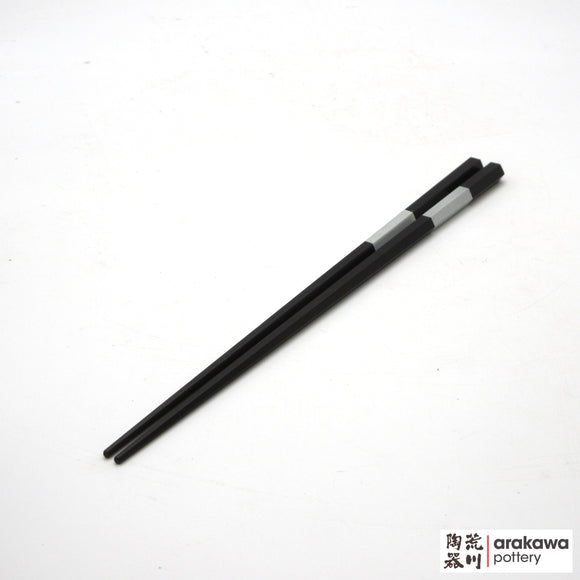 Chopsticks: Hyozaemon: Hexagon Black And White  (M)  2003-020