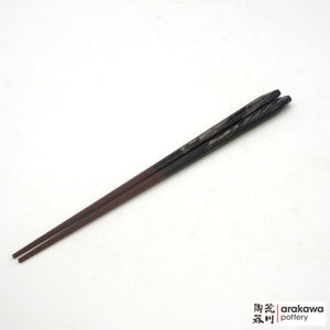 Chopsticks: Ishida Pentagon Taiho Black and Silver 2003-038