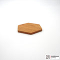 Coaster: Hexagonal coaster cherry 2005-009