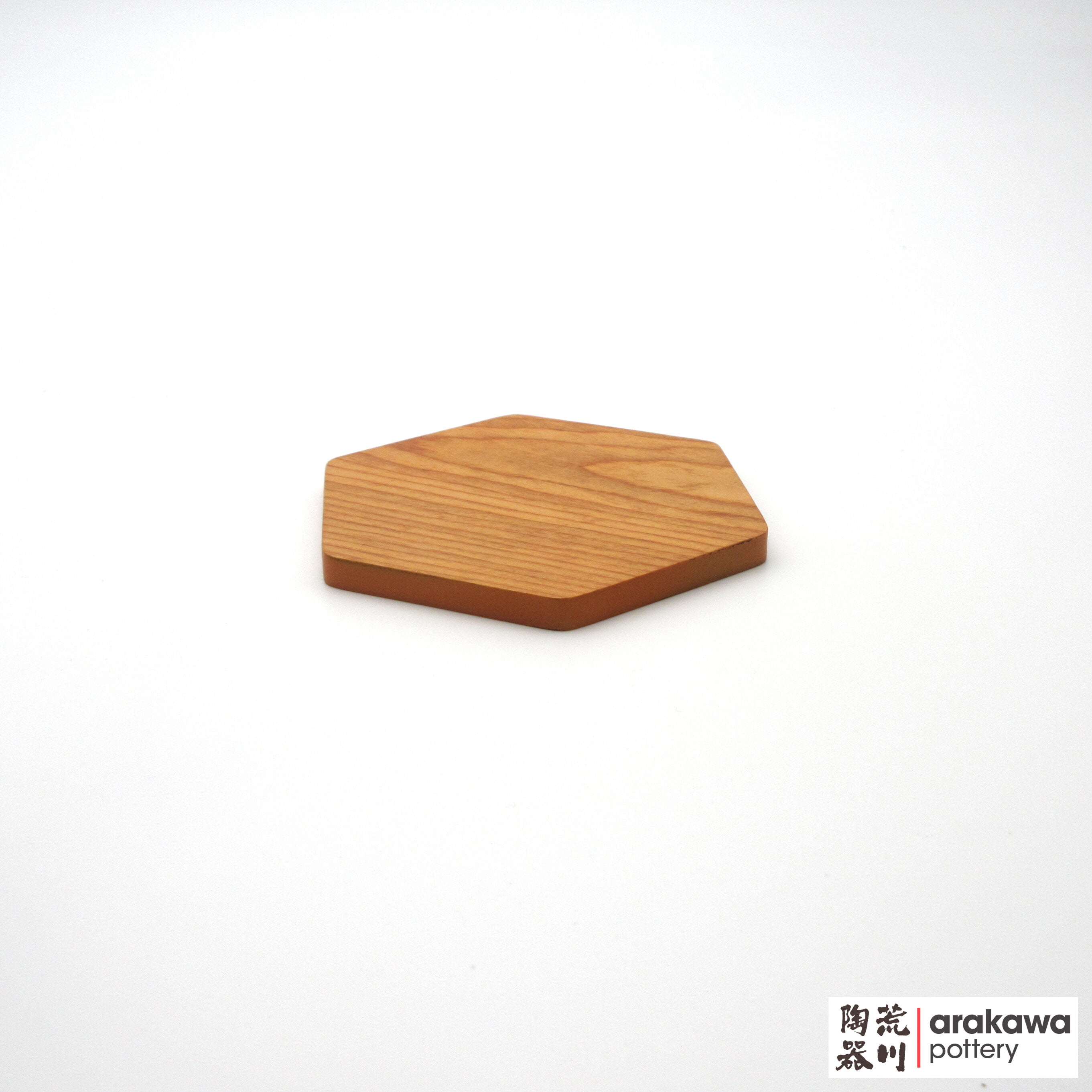 Coaster: Hexagonal coaster cherry 2005-009