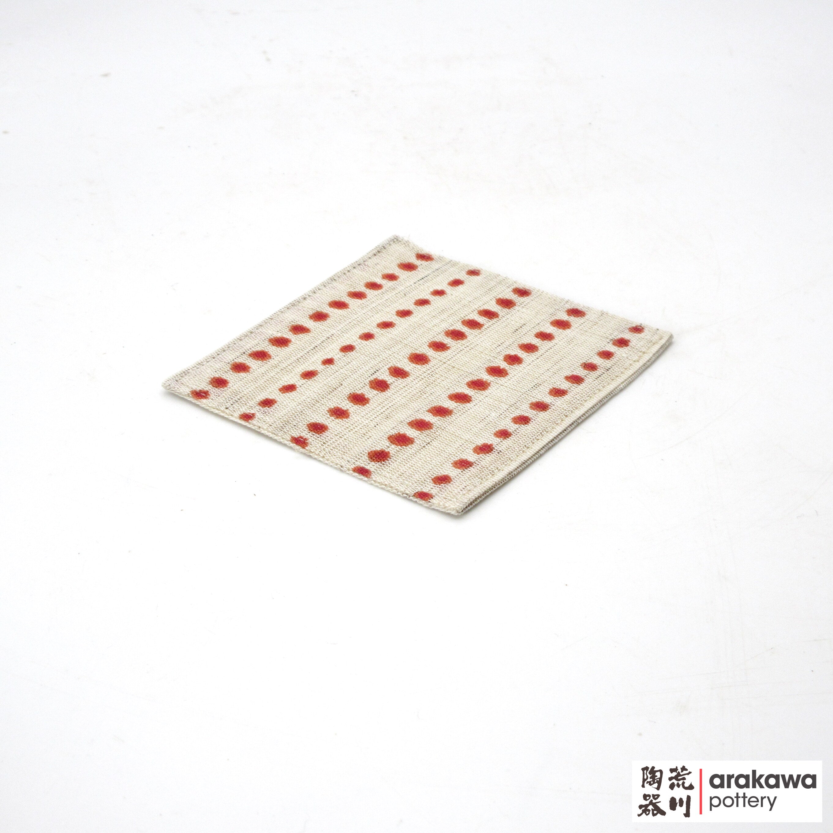 Coaster: Japanese Hemp Dots Red 2005-016