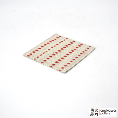 Coaster: Japanese Hemp Dots Red 2005-016
