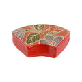 Chopsticks Rest: Elegant fan, red Chopstick Rest from Japan: Elegant fan, red 2012-008