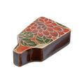 Chopsticks Rest: Hagoita brown Chopstick Rest from Japan: Hagoita brown 2012-011