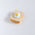 Chopsticks Rest: Morning toast with fried egg Chopstick Rest from Japan: Morning toast with fried egg 2012-060