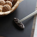 Chopsticks Rest: Rye chocolate bread Chopstick Rest from Japan: Rye chocolate bread 2012-068