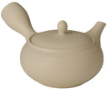 Teapot:  Koshito-en  Tokoname ware Teapot 250cc, Cream  2022-002