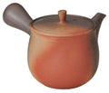 Teapot:  Isshin  Tokoname ware Teapot 360cc, Black and Red  2022-007