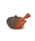 Teapot:  Tamamitsu  Tokoname ware Teapot 310cc, Black and Red  2022-009