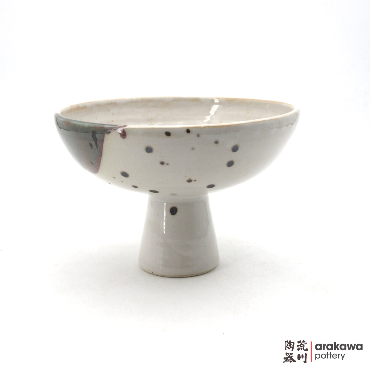 Handmade Ikebana Container Princess Comport (S) 26-1013-009 made by Thomas Arakawa and Kathy Lee-Arakawa at Arakawa Pottery