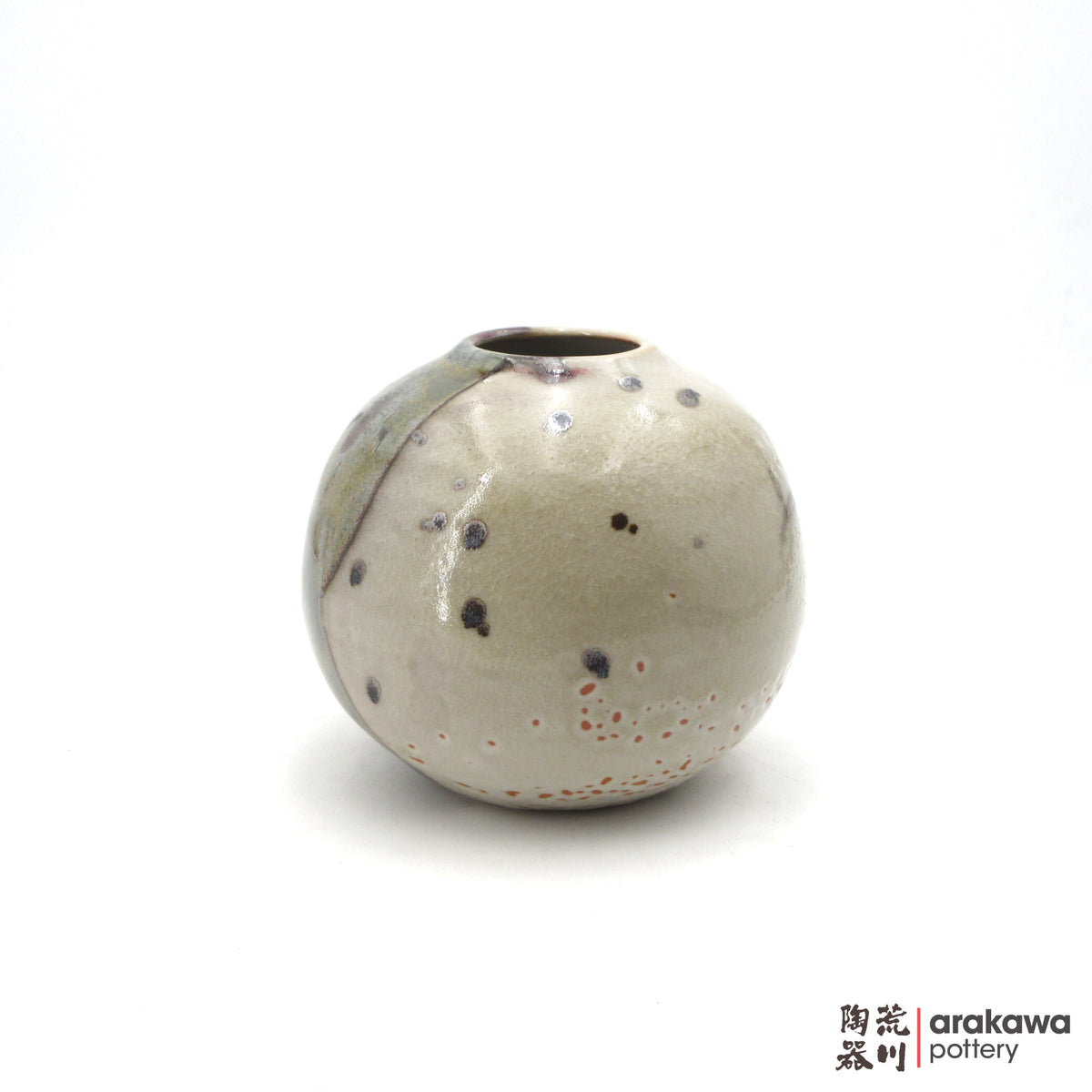 Handmade Ikebana Container Vase 7.5 26-1013-024 made by Thomas Arakawa and Kathy Lee-Arakawa at Arakawa Pottery