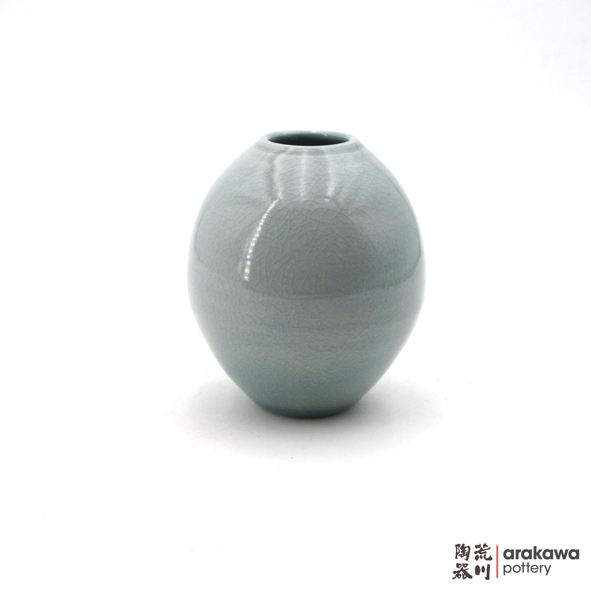 Handmade Ikebana Container Small Vase 6” 26-1013-046 made by Thomas Arakawa and Kathy Lee-Arakawa at Arakawa Pottery