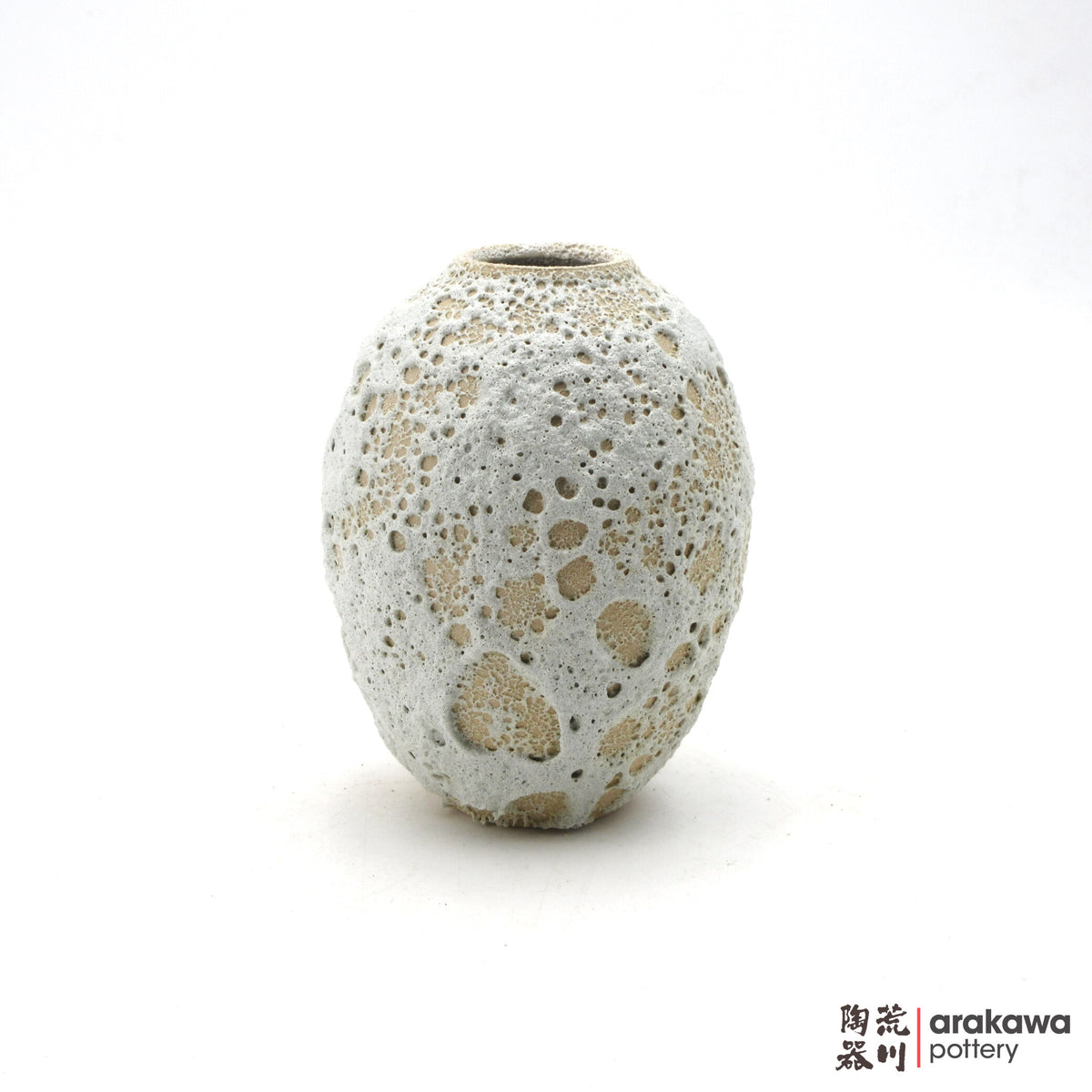 Handmade Ikebana Container Small Vase 6” 26-1013-054 made by Thomas Arakawa and Kathy Lee-Arakawa at Arakawa Pottery