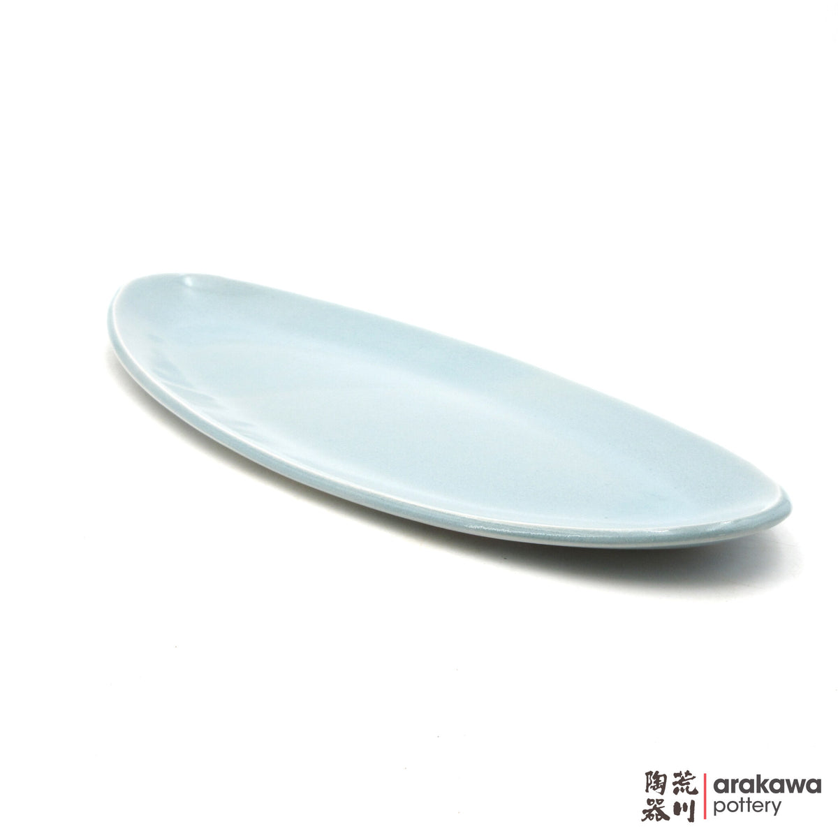 Handmade Dinnerware Slab Plate (Oval) 26-1013-159 made by Thomas Arakawa and Kathy Lee-Arakawa at Arakawa Pottery