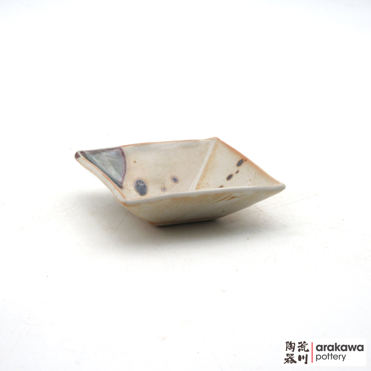 Handmade Dinnerware Square Dish (S) Soy Sauce  26-1013-189 made by Thomas Arakawa and Kathy Lee-Arakawa at Arakawa Pottery