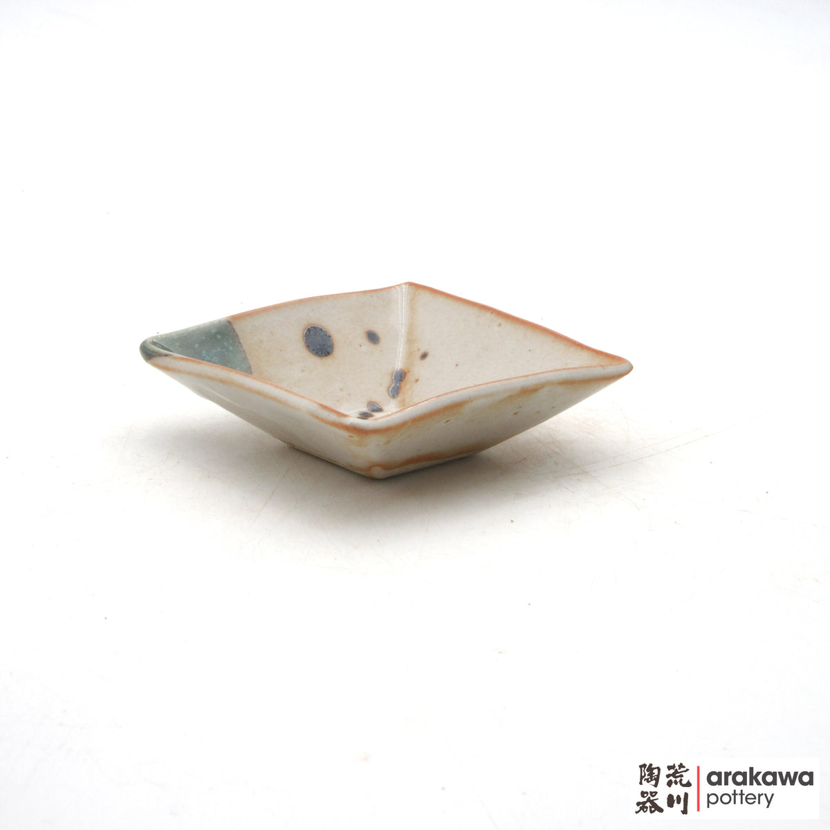 Handmade Dinnerware Square Dish (S) Soy Sauce  26-1013-191 made by Thomas Arakawa and Kathy Lee-Arakawa at Arakawa Pottery