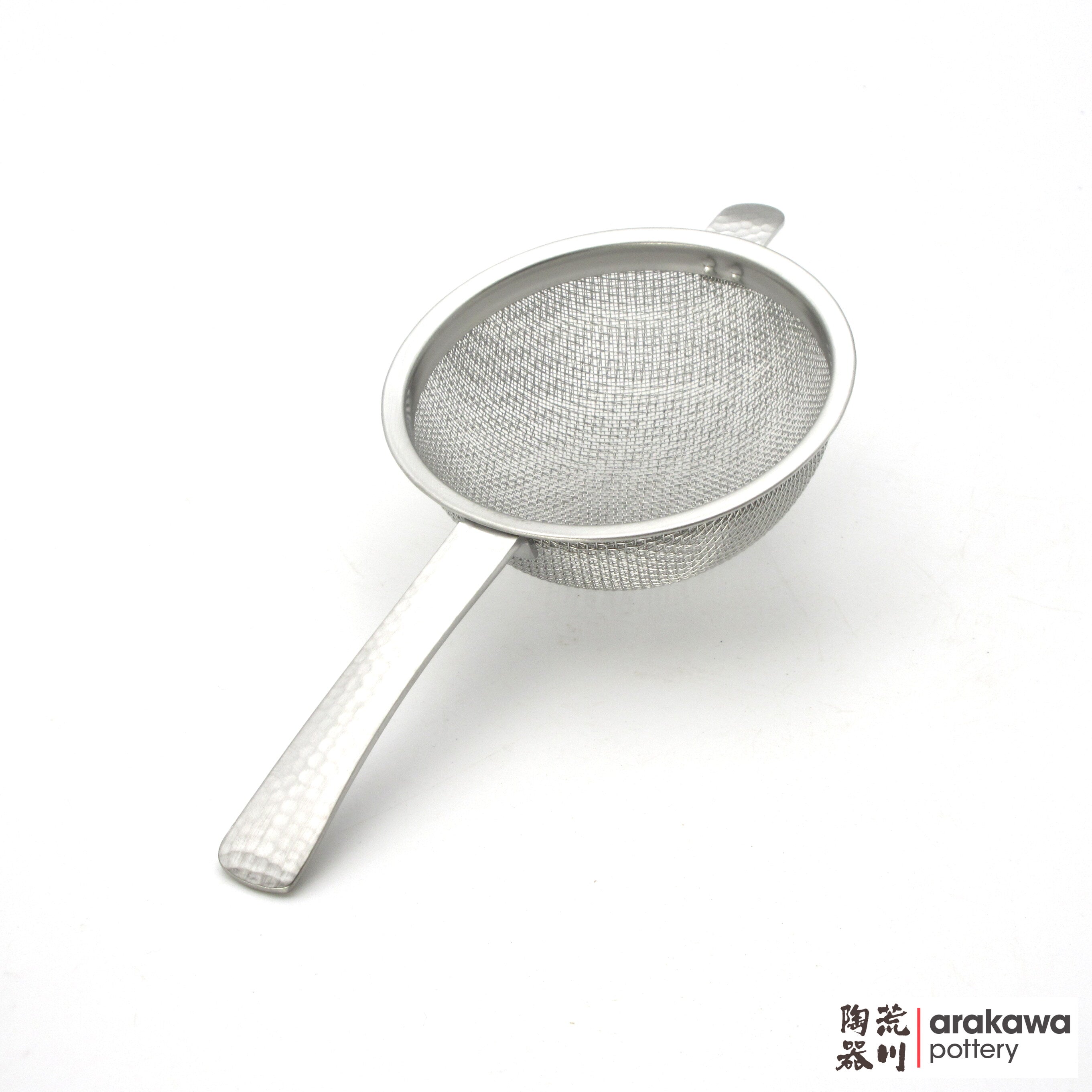 Tea Strainer: Stainless Steel Tea Strainer with Tsuchime finish (Hammer Marks) 2010-001