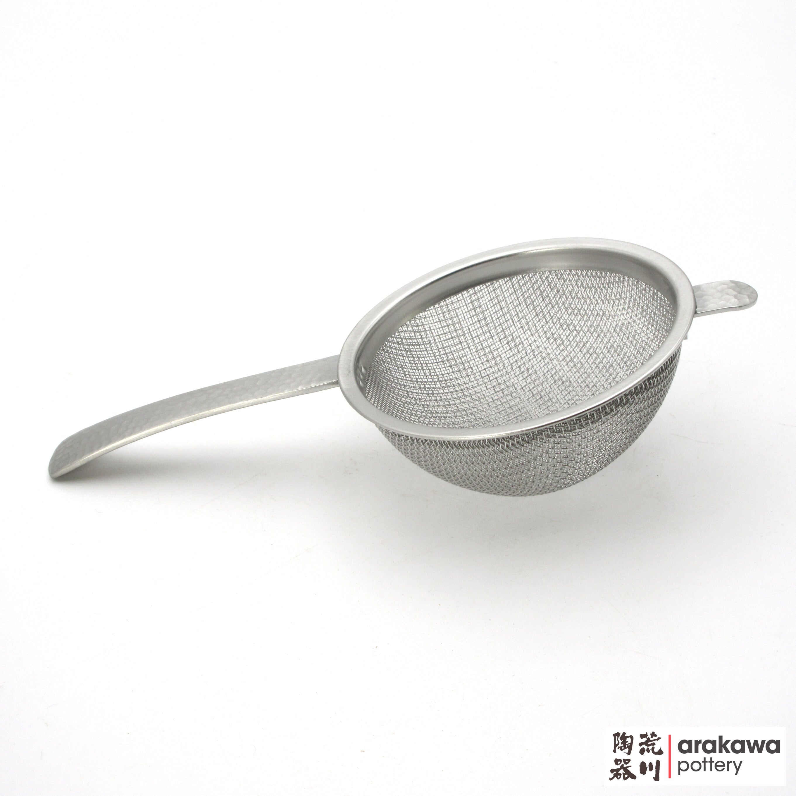 Tea Strainer: Stainless Steel Tea Strainer with Tsuchime finish (Hammer Marks) 2010-001
