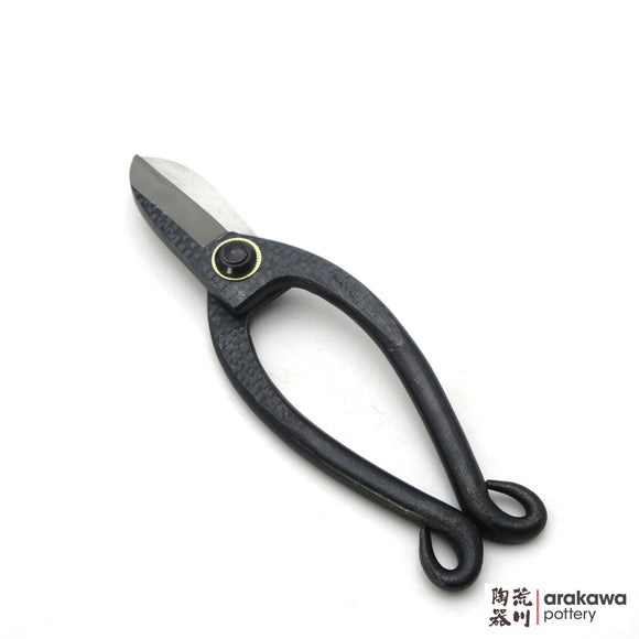Scissors: Ikebana Hasami: Carbon Steel Tsuchime finish (Hammer Marks) 2001-020