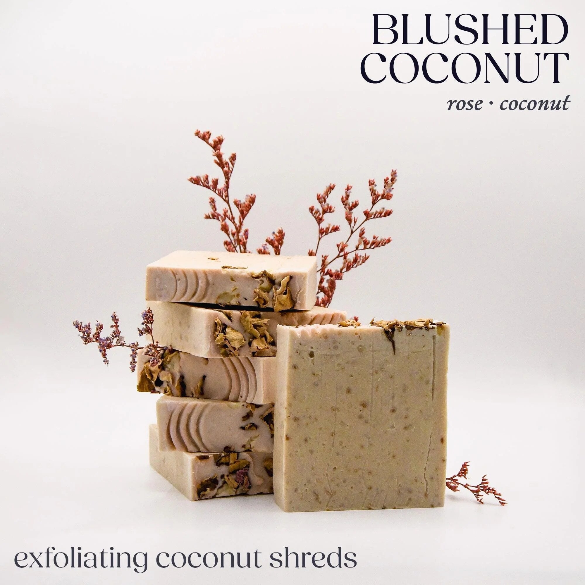 Tiel Handmade - soap bar - Blushed Coconut