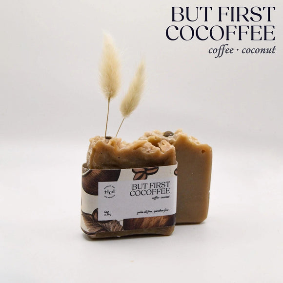 Tiel Handmade - soap bar - But First Cocoffee