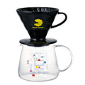 V60 Ceramic Dripper Set with PAC-MAN 2024-019