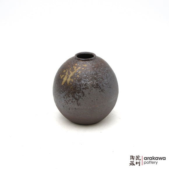 Handmade Ikebana Container Mini Vase (Round) 0121-055 made by Thomas Arakawa and Kathy Lee-Arakawa at Arakawa Pottery