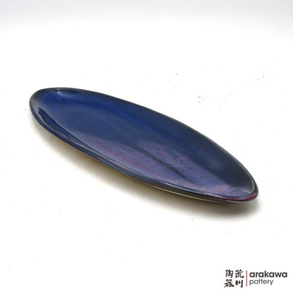 Handmade Dinnerware Slab Plate (Oval) 0128-039 made by Thomas Arakawa and Kathy Lee-Arakawa at Arakawa Pottery