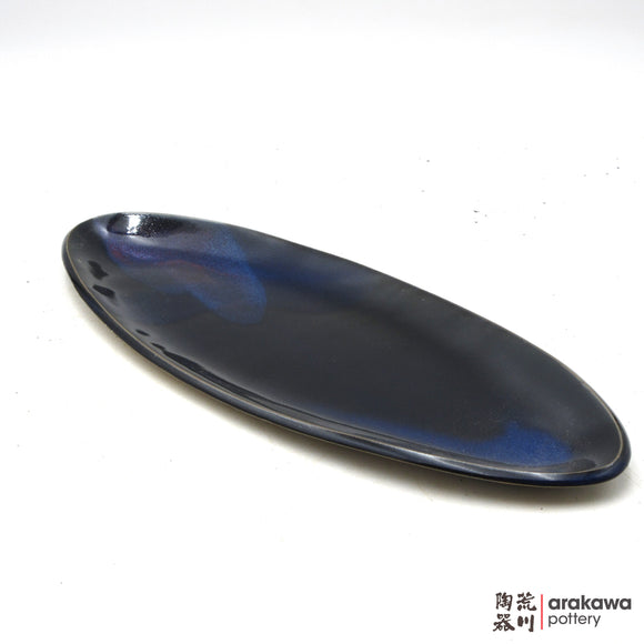 Handmade Dinnerware Slab Plate (Oval) 0128-040 made by Thomas Arakawa and Kathy Lee-Arakawa at Arakawa Pottery
