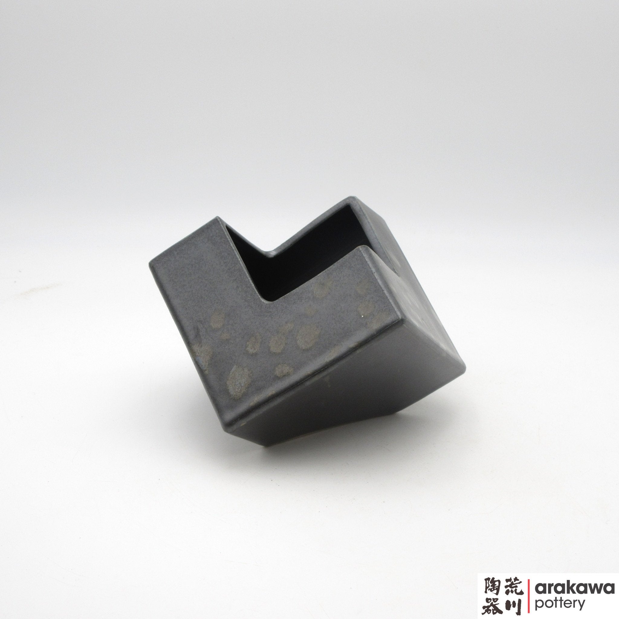 Ikebana Container - 5” Cube - 0209-051 made by Thomas Arakawa and Kathy Lee-Arakawa at Arakawa Pottery