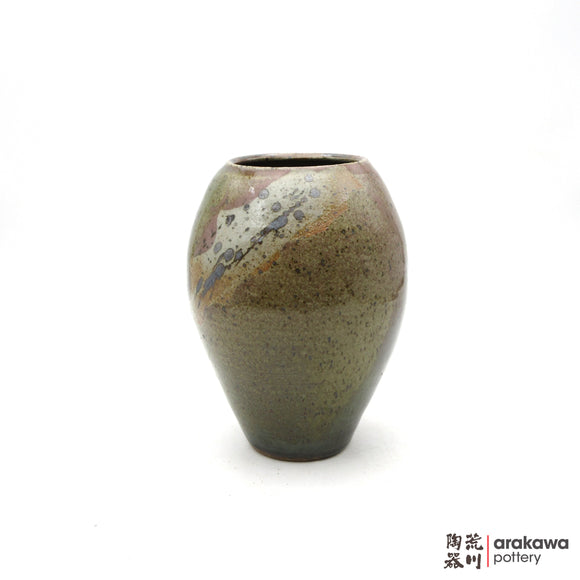 Handmade Ikebana Container Vase 7.5 0224-027 made by Thomas Arakawa and Kathy Lee-Arakawa at Arakawa Pottery