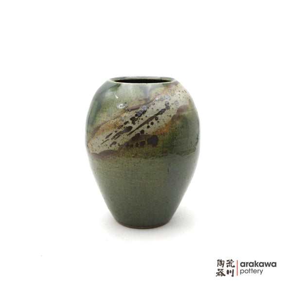 Handmade Ikebana Container Vase 7.5 0224-028 made by Thomas Arakawa and Kathy Lee-Arakawa at Arakawa Pottery