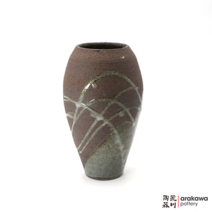 Handmade Ikebana Container Small Vase 6ﾔ 0224-055 made by Thomas Arakawa and Kathy Lee-Arakawa at Arakawa Pottery