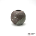 Handmade Ikebana Container Round Small Vase 6ﾔ 0224-066 made by Thomas Arakawa and Kathy Lee-Arakawa at Arakawa Pottery