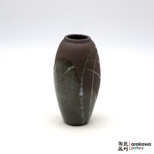 Handmade Ikebana Container Mini Vase (Skinny) 0227-020 made by Thomas Arakawa and Kathy Lee-Arakawa at Arakawa Pottery
