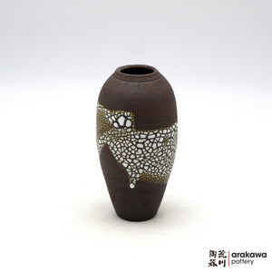 Handmade Ikebana Container Mini Vase (Skinny) 0227-021 made by Thomas Arakawa and Kathy Lee-Arakawa at Arakawa Pottery