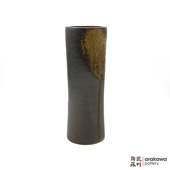 Handmade Ikebana Container 13” Cylinder  0311-005 made by Thomas Arakawa and Kathy Lee-Arakawa at Arakawa Pottery