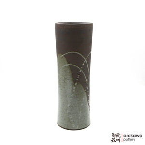Handmade Ikebana Container 13” Cylinder  0311-006 made by Thomas Arakawa and Kathy Lee-Arakawa at Arakawa Pottery