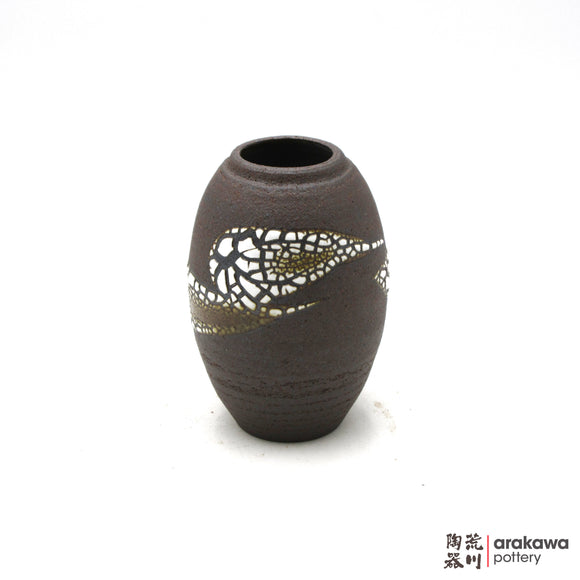 Handmade Ikebana Container Small Vase 6” 0311-028 made by Thomas Arakawa and Kathy Lee-Arakawa at Arakawa Pottery