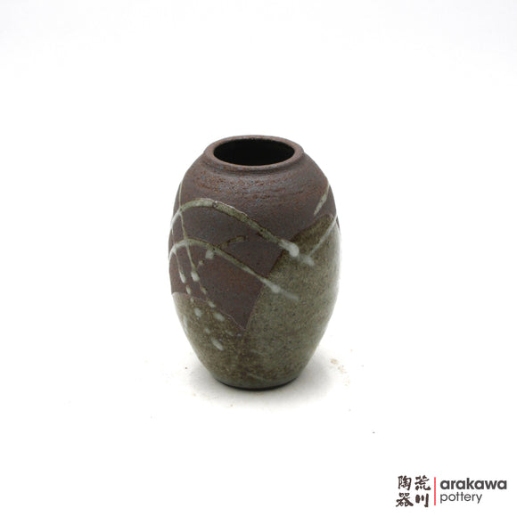 Handmade Ikebana Container Small Vase 5” 0311-039 made by Thomas Arakawa and Kathy Lee-Arakawa at Arakawa Pottery