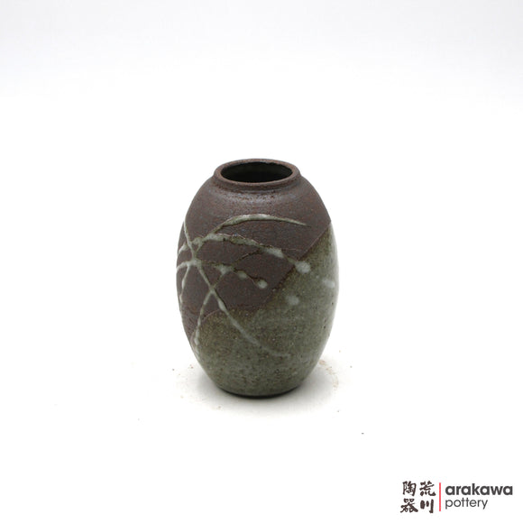 Handmade Ikebana Container Small Vase 5” 0311-040 made by Thomas Arakawa and Kathy Lee-Arakawa at Arakawa Pottery