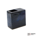 Handmade Ikebana Container 5” Square Vase 0409-019 made by Thomas Arakawa and Kathy Lee-Arakawa at Arakawa Pottery