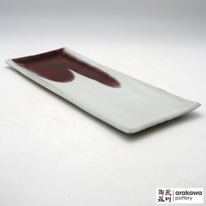 Handmade Dinnerware Slab Plate (Rectangular) 0425-063 made by Thomas Arakawa and Kathy Lee-Arakawa at Arakawa Pottery