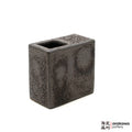 Handmade Ikebana Container 5” Square Vase 0501-003 made by Thomas Arakawa and Kathy Lee-Arakawa at Arakawa Pottery