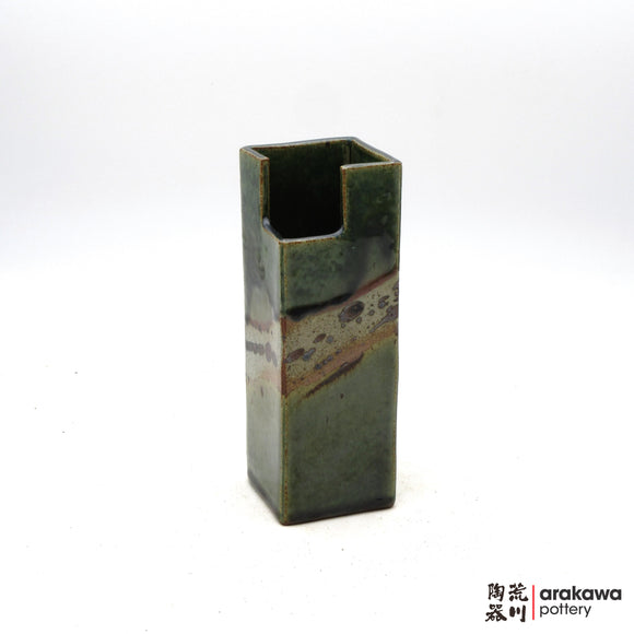 Handmade Ikebana Container Mini Cylinder (S) 0501-014 made by Thomas Arakawa and Kathy Lee-Arakawa at Arakawa Pottery