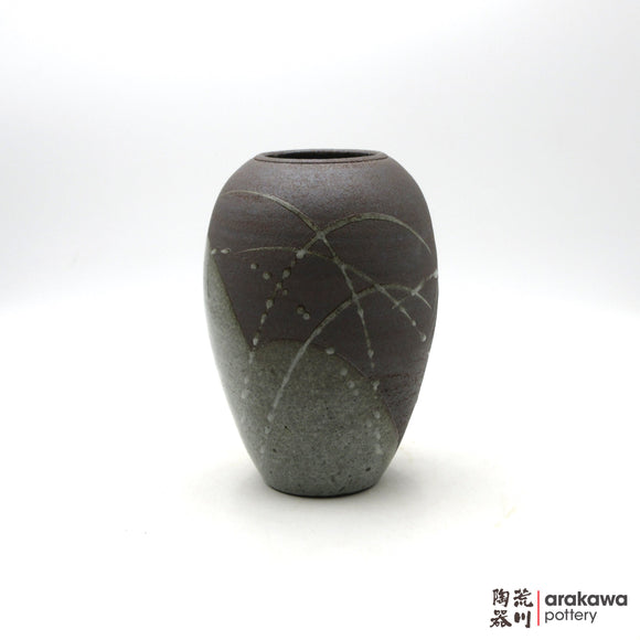 Vase (M-S) 0528-003 made by Thomas Arakawa and Kathy Lee-Arakawa at Arakawa Pottery
