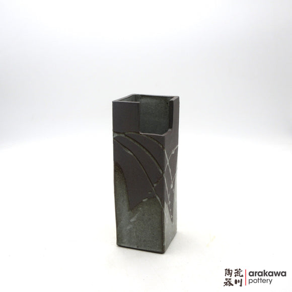 Handmade Ikebana Container Mini Cylinder (S) 0618-074 made by Thomas Arakawa and Kathy Lee-Arakawa at Arakawa Pottery